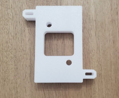 4 Inch Vinyl Siding Mount Bracket for 1 Gang Electrical Box 3D Printed