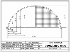 Steel Building 40’W x 16’L x 20’T DIY Quonset Hut OFF GRID FREE SHIPPING DiRECT