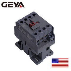 GEYA AC Industrial Magnetic Contactor 18/25/32A Coil 110/120V 3Pole 3NO 50/60Hz