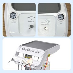 Portable Dental Unit System Air Compressor Powerful Suction Scaler Lamp Light
