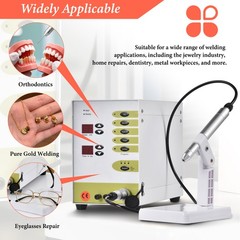 Jewelry Spot Welding Machine, 110V 60HZ Pulse Argon Arc Permanent Jewelry Welder