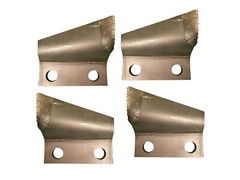 2 RH & 2 LH Carbide Trenching Teeth- B135910, B135911, 3″ Centers on Bolt Hole