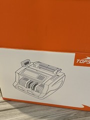 TOPSHAK TS-BC1 80W 1000pcs/min Money Counter Machine Counting Machine for Bank