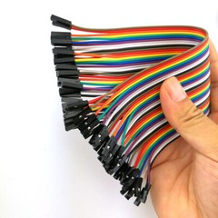 40PC Male to Male to Female to Female Jumper Wire 10/20/30CM Arduino Breadboard