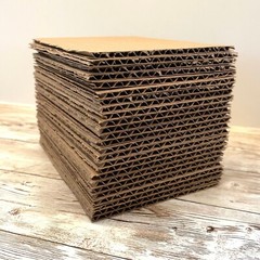25 pack – 3×3 3×4 3×5 3×6 4×4 4×5 4×6 5×7 Corrugated Cardboard Sheets 32ECT