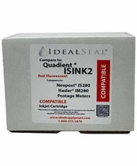 ISINK2 Red Ink Cartridge – IS280 plus 300 Universal Postage Meter Labels (613PF)