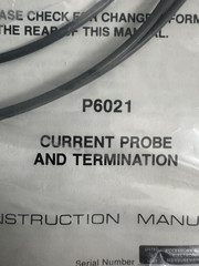 Tektronix P6021 AC Current Probe & Termination (NOS)