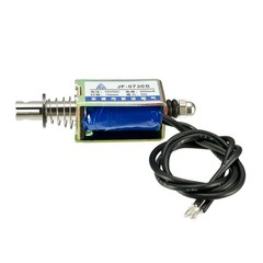 DC 12V 300mA 12W 5N 10mm,Pull,Push Type Linear Motion Electromagnet Solenoid