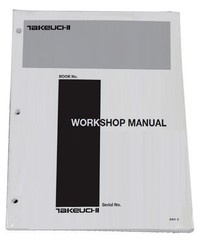 Takeuchi TB180 FR Hydraulic Excavator Workshop Service Repair Shop Manual