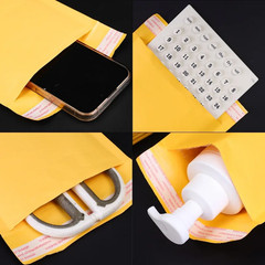 Kraft Paper Bubble Envelopes Bags Self Seal Adhesive Padded Bubble Mailers Shock