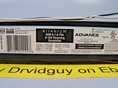 Advance XI095C275V054BSS1M SimpleSet Controllable LED Driver; 95W; 20-54V