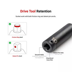 1/2 In. Drive X 1-11/16 In. 6-Point Impact Socket