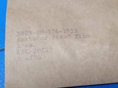 (5 PCS) 5905-00-174-1633 PME55 27M OHM 1%