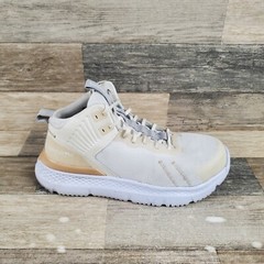 Timberland PRO Setra Mid Womens Work Shoes Sz 7.5 W Composite Toe Tan Champagne