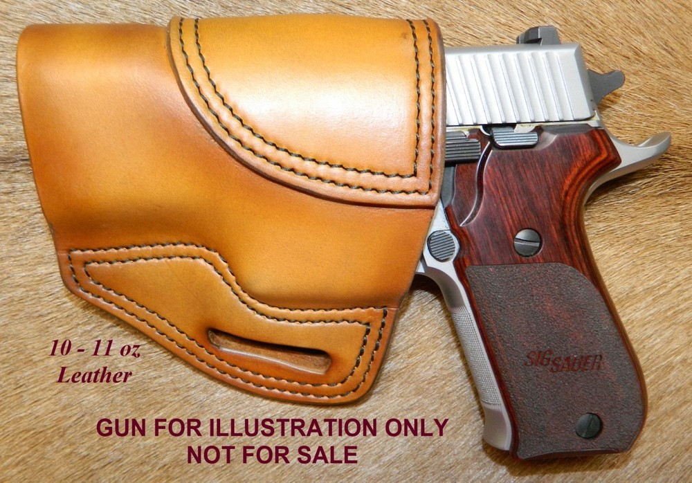 Gary C’s Avenger OWB Left Hand HOLSTER Sig Sauer P220 Carry 3.9″ Heavy Leather