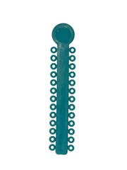 Orthodontic Elastomeric Ligature Ties Pack x 40 sticks / 1,040 donuts latex F