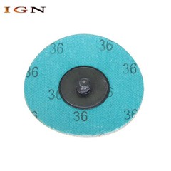 25× 3 inch 36 Grit Aluminum Oxide Roll Lock Die Grinder Sanding Grinding Disc US