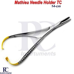 Mathieu TC Forceps Pliers Needle Holder Hemostat Surgical Dental Instruments CE