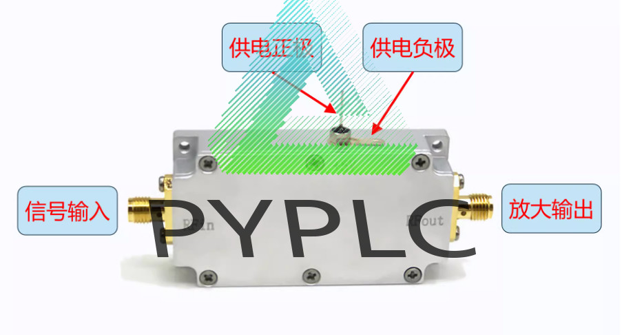 ONE . FOR High Gain Low Noise Amplifier 0.3 to 4.0 GHz 50 ohms Gain=60dB New *XT