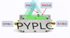 ONE . FOR High Gain Low Noise Amplifier 0.3 to 4.0 GHz 50 ohms Gain=60dB New *XT