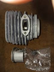 NEW OEM HUSQVARNA CYLINDER, PISTON, AND RINGS FOR A 272K DEMO CUT-OFF CHOP SAW