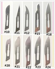 Scalpel Blades Carbon Steel Surgical Handle Surgical Dental ENT Instruments