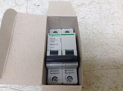 Schneider 24517 Multi 9 C60 D2A 2 Amp 2 Pole 480/277 V D 2A Circuit Breaker New