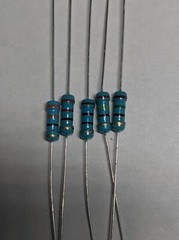1/2W 5% carbon film blue resistors -5, 10, or 20 ea -Pick Value–Mr Circuit