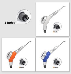 Dental Air Flow Teeth Polishing Polisher Handpiece Hygiene Prophy Jet 2/4 Holes