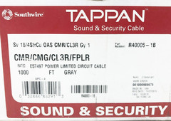 New Southwire R40005-1B Cable CMR/CMG/CL3R/FPLR Approx. 700FT.