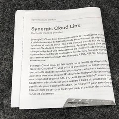 GENETEC Synergis Cloud Link G2 IoT Gateway, 4GB 16GB, 4x RS-485 PoE Ports