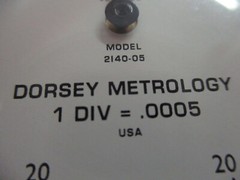 Dorsey 2I40-05 Dial Indicator 2I4005