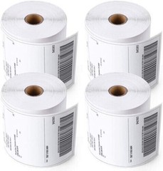 4 Rolls 4×6 Direct Thermal Shipping Labels – 250 per roll – 1000 labels