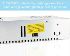 AC 110V/220V to DC 12V 30A 360W Universal Regulated Switching Power Supply Adapt