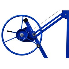 FOREOCELIV 11ft Drywall Lift Panel Hoist Jack Lifter 150 lbs Ceiling Wall Blue