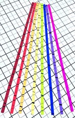 8 DIFFERENT CLEAR COLOR ACRYLIC PLEXIGLASS PLASTIC LUCITE ROD 1/4” INCH DIAMETER