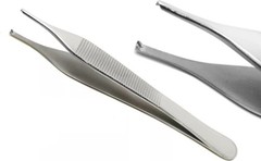 100 pieces Adson Tissue Forceps Stainless Steel 4.75″ O.R. Grade with 1×2 Teeth