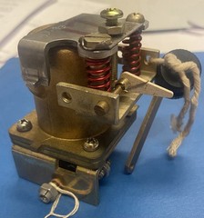 Vintage Industrial Open Frame Relay Contactor Electromechanical Control Coil