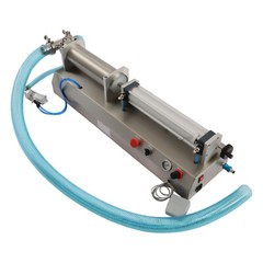 Pneumatic Horizontal Liquid Filling Machine Piston Pneumatic Filler 300ml-2500ml