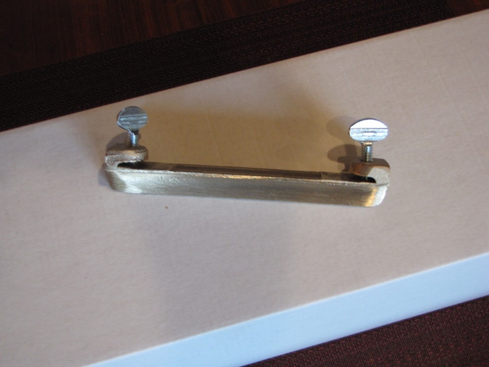 1/2″ Bronze Fresno Groover Attachment — Concrete Tool Made in the USA