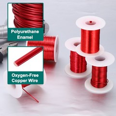 16 AWG Magnet Wire, 1 lb Magnetic Coil Wire, 155C(311F)