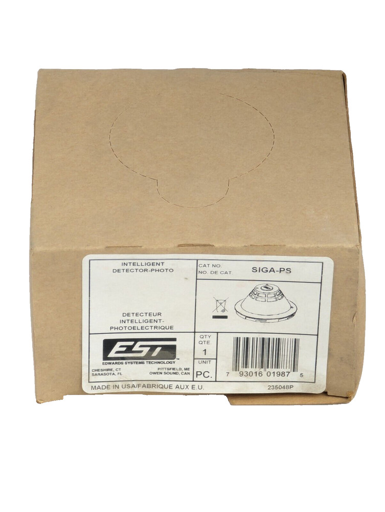 NEW EDWARDS EST SIGA-PS SIGA PS Photoelectric Smoke Detector FREE SHIPPING !!!