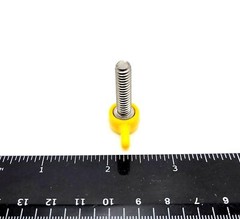 1/4″-20 Thumb Screw T Bolts Yellow Butterfly Plastic Clamping 1 1/4″ Knob Cap