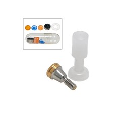 US Nobel Active Zest Locator Abutment NP RP 3.5/4.3mm Conical GH 1-5mm Titanium