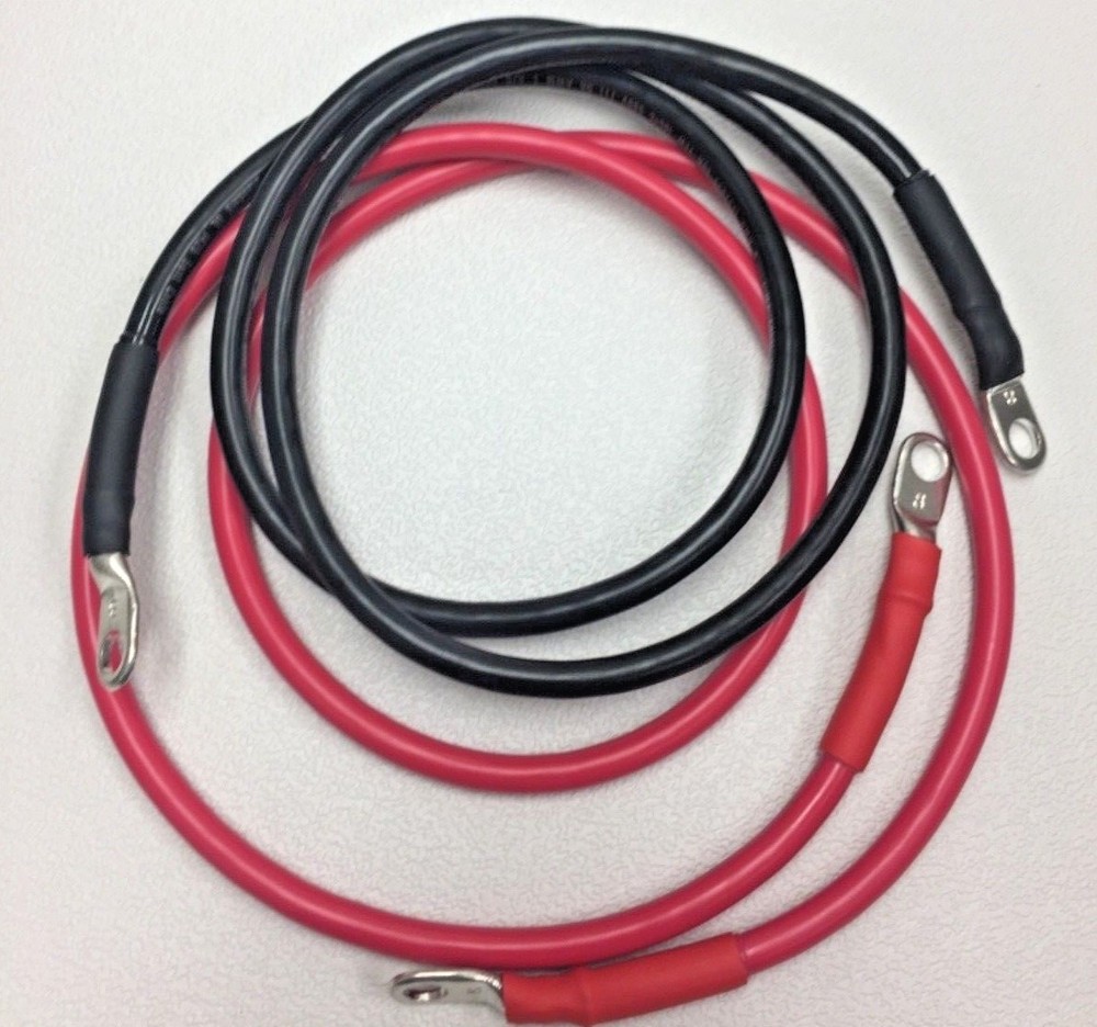 8 Gauge AWG Copper Battery Cable Marine, Car, Truck, RV, Solar Custom Made
