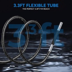 BestPrice Endoscope 2-Way 360° Inspection Camera Articulating Borescope Rigid