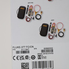 Fluke 377 FC Non-Contact Voltage True-RMS AC/DC Clamp Meter with iFlex 3-Phase