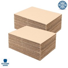 200 Pack Brown Corrugated Cardboard Sheets – Flat, Durable, Multi-Use for Cra…