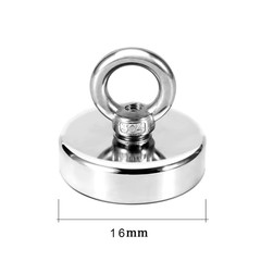Neodymium Fishing Magnets Pulling Force Super Strong Round Rare Earth