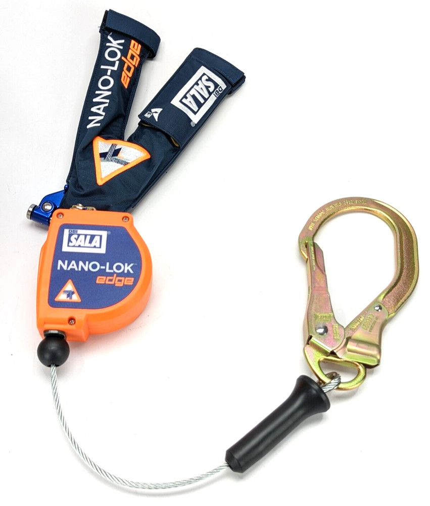 DBI SALA 3500219 NANO LOK EDGE QUICK CONNECT SELF RETRACTING LIFELINE 8 ft *NEW*